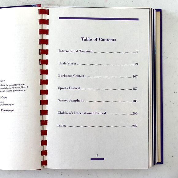 Memphis in May Cookbook 1989 Volume One Southern Food Recipes Tennessee - Picture 6 of 9